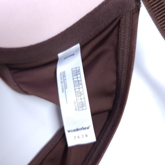 Wonderbra Light Lift Front Close Push-Up Padded Bra 36B Brown, Underwire, Sexy - Picture 5 of 5